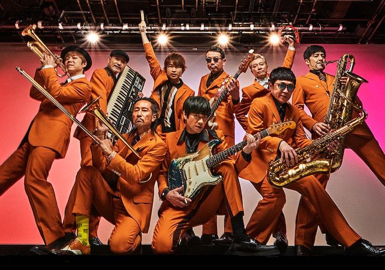 スカパラの9人から野球の“ナイン”へ、新曲「9」がJ SPORTS野球中継