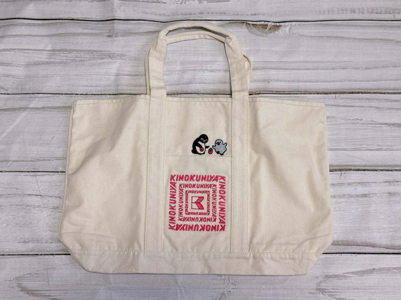 紀ノ国屋】“Suicaのペンギン”コラボ「新作トートバッグ」が可愛くて大 
