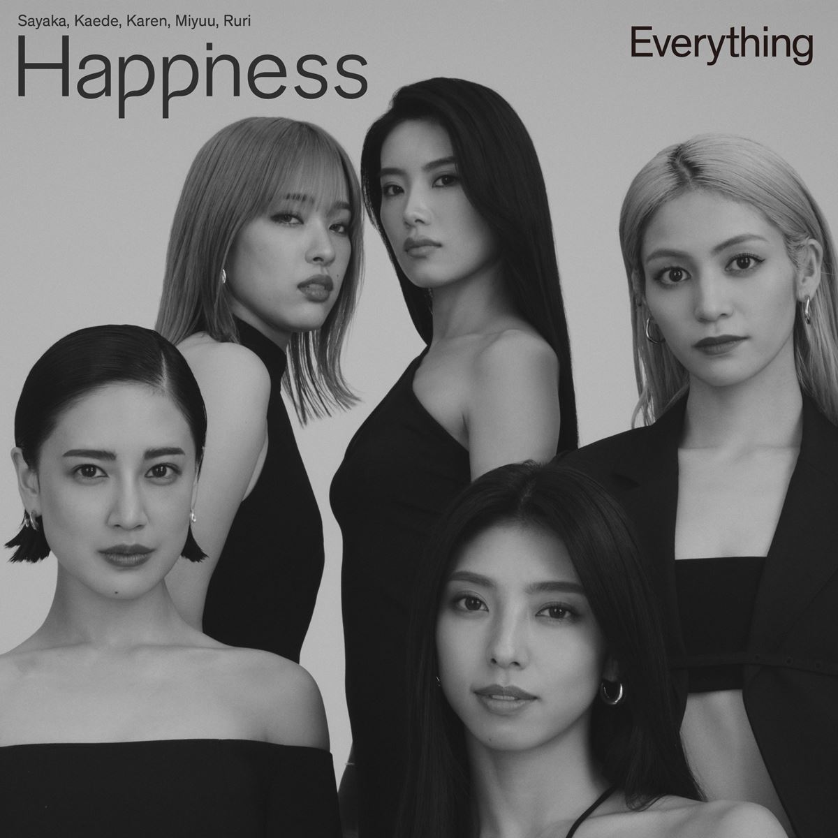 Happiness、5人体制初のアーティスト写真公開 2年半ぶり新曲「Everything」ジャケットも ぴあエンタメ情報