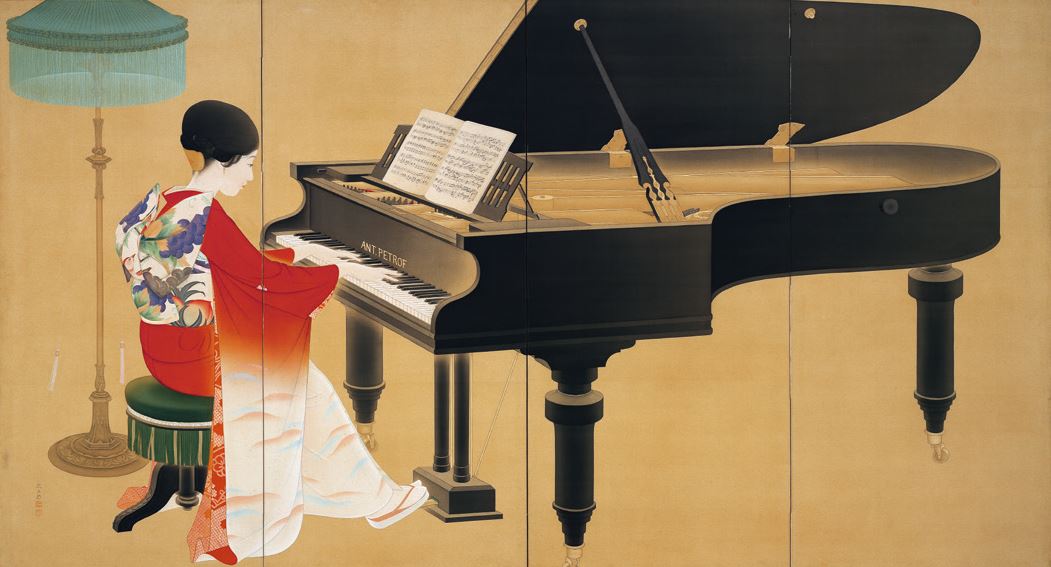 中村大三郎《ピアノ》1926年　京都市美術館蔵