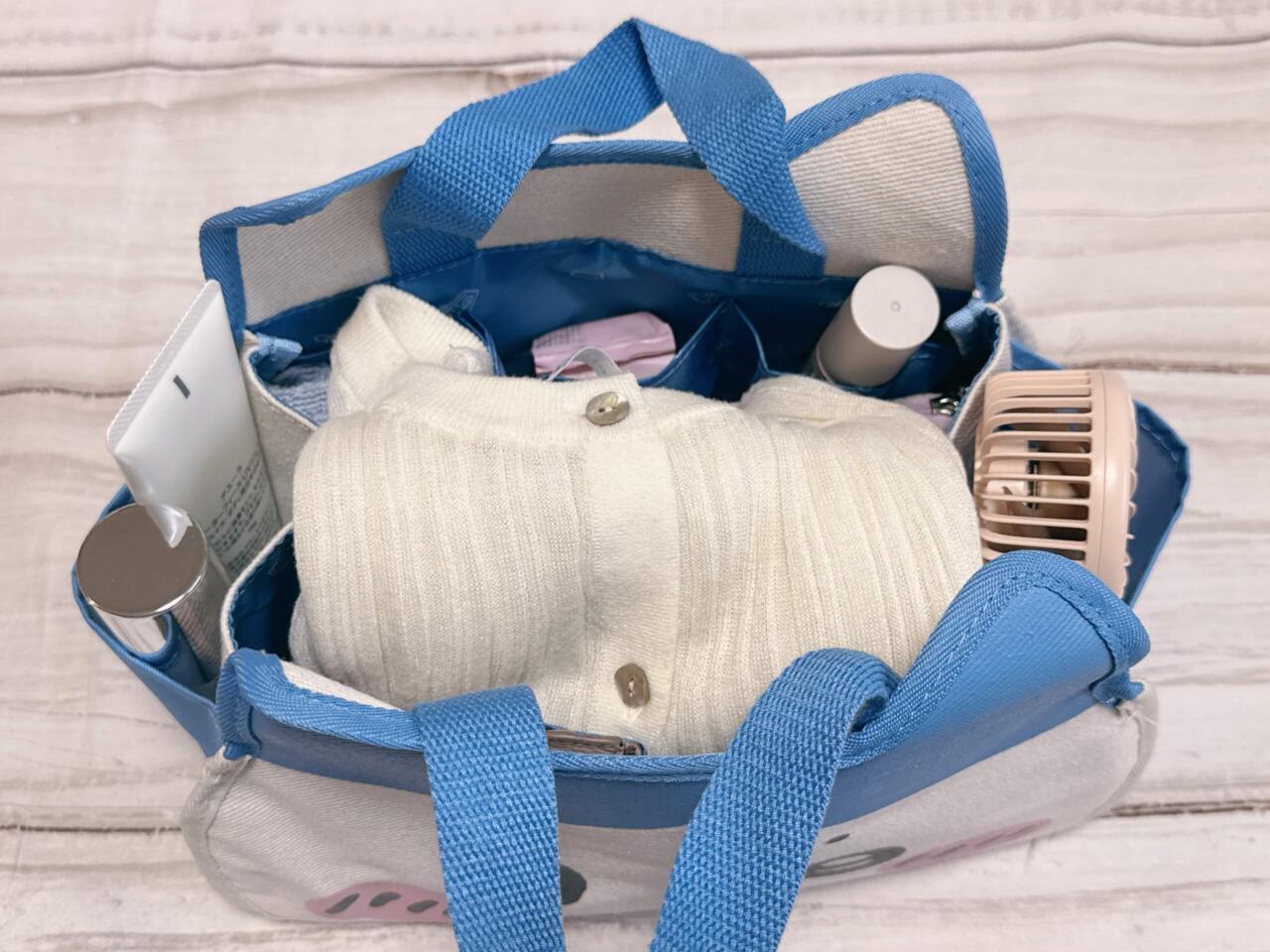 ちいかわ「新作トートバッグ」が神仕様！ 推しのハチワレのかわいさを