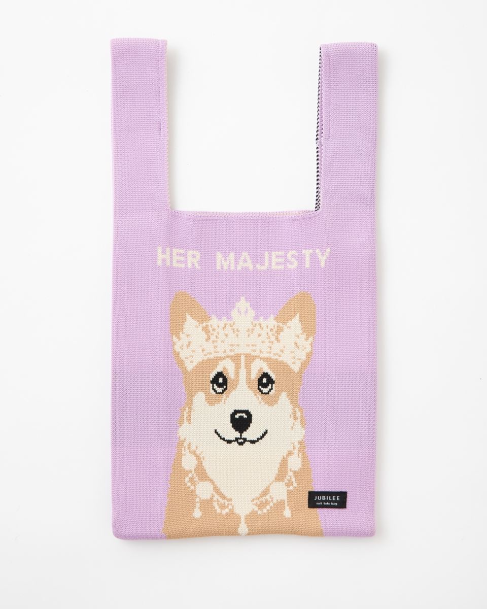 新品未使用♪merrythought　エリザベス女王限定コーギー エリザベス女王も愛したコーギーがバッグに！ Jubileeの「ニット