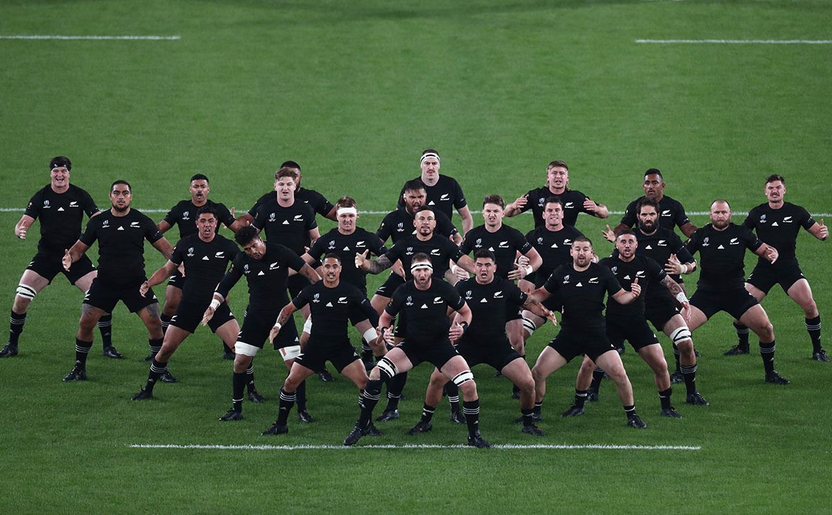 ニュージーランド代表“オールブラックス”が試合前に見せる“ハカ”