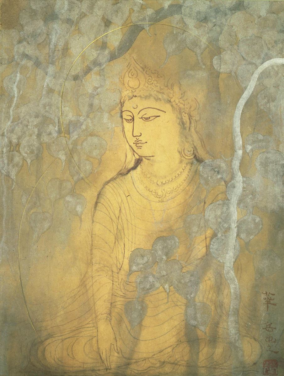 村上華岳「太子樹下禅那」1938年　何必館・京都現代美術館