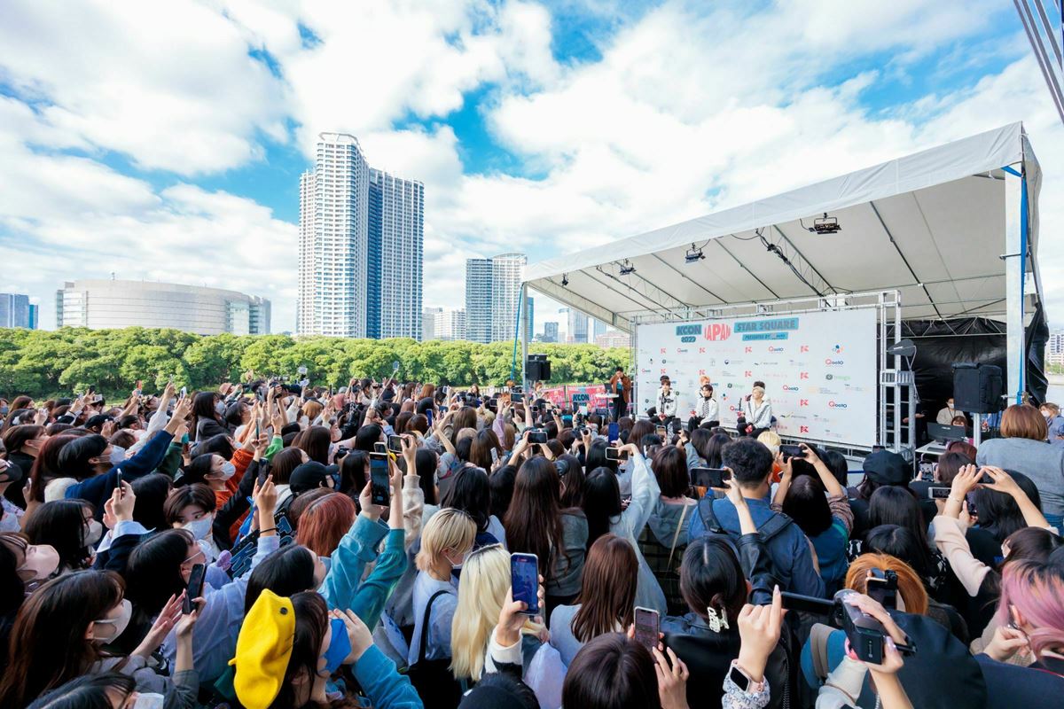 「KCON 2022 JAPAN」。(c)CJ ENM Co., Ltd, All Rights Reserved