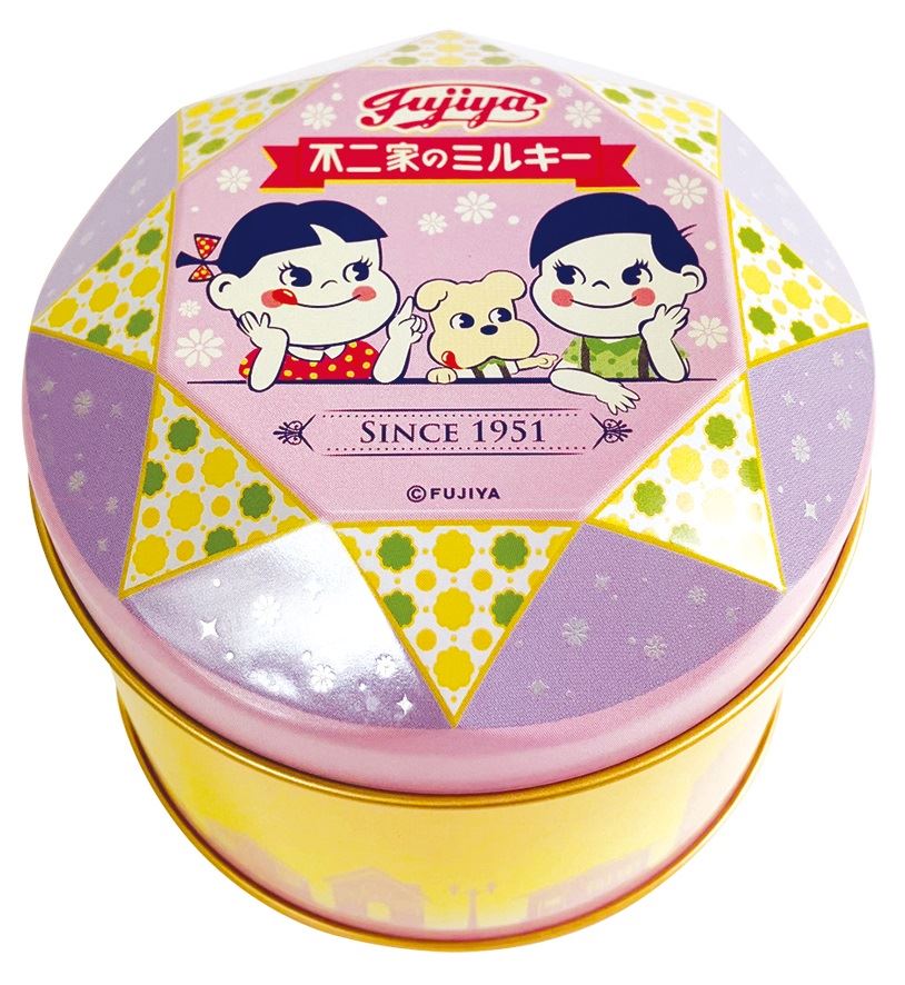 不二家】これは欲しい！「ミルキー75周年」限定ミルキー缶・激かわ