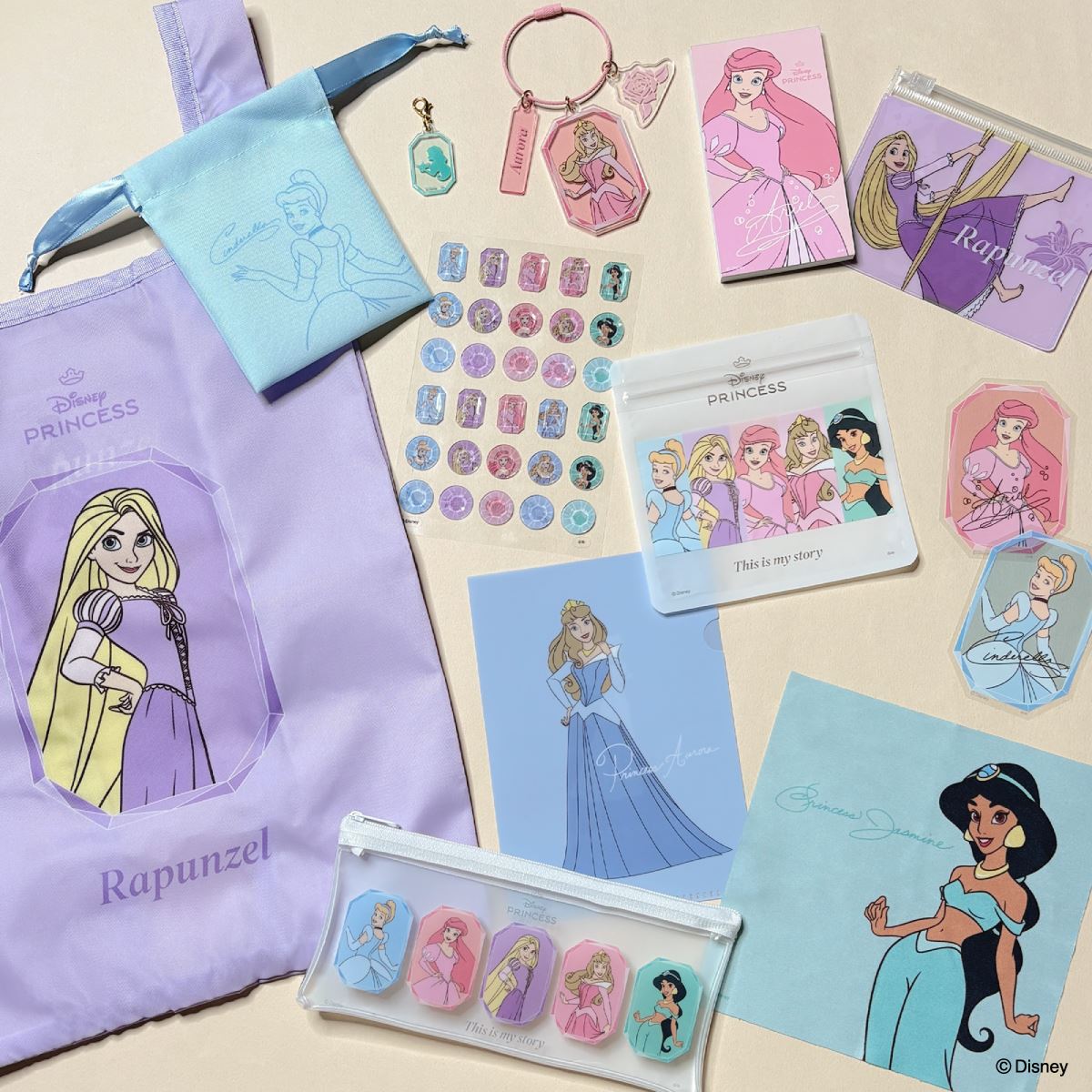 キャンドゥ】ディズニープリンセス新作が110円から！人気のシールほか