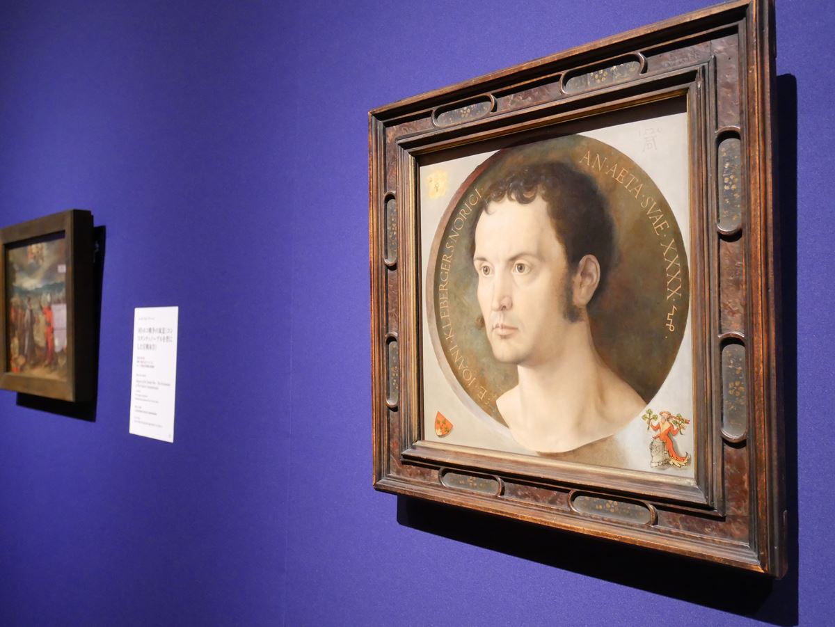 アルブレヒト・デューラー《ヨハネス・クレーベルガー（1486-1546）の肖像》　1526年 　ウィーン美術史美術館、絵画館