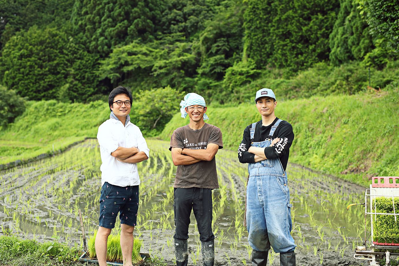 橘ケンチ「日本の原風景を守る未来に繋がれば」 油長酒造とのコラボ日本酒『風の森橘feat.農家酒屋杉浦農園』発売日決定 の画像・写真 - ぴあ音楽