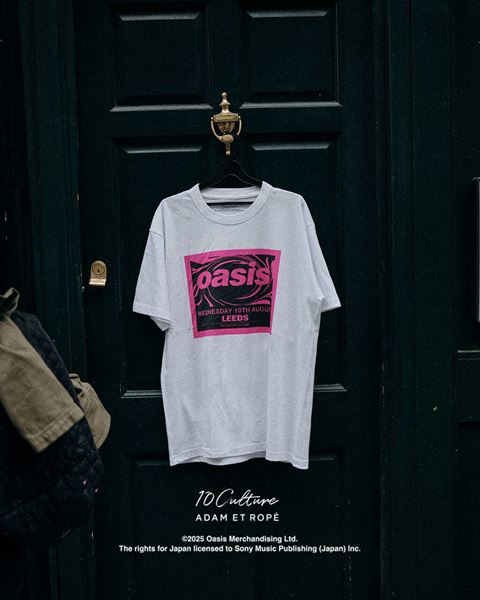 oasis×ADAM ET ROPE'コラボTシャツはプレミア化必至！ 開催中止となっ