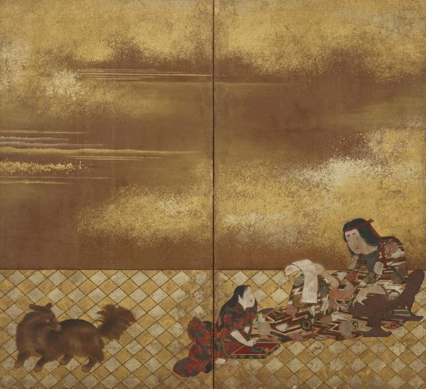 絵画　作者大物 俵屋宗達、竹内栖鳳、山口晃らの犬と猫を題材とした名作が大集合
