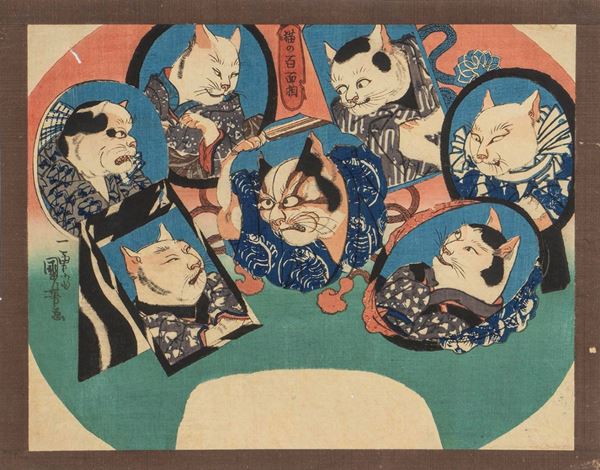 歌川国芳ら31名の浮世絵師が描いた猫たちが大集合『Ukiyo-e 猫
