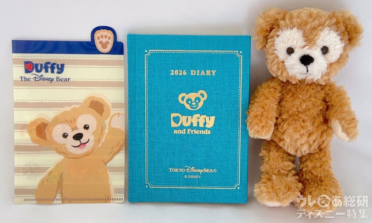ダッフィーファン必見！ 遊び心満載の「2026年手帳」が東京ディズニー