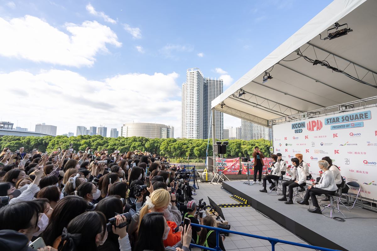 「KCON 2022 JAPAN」。(c)CJ ENM Co., Ltd, All Rights Reserved