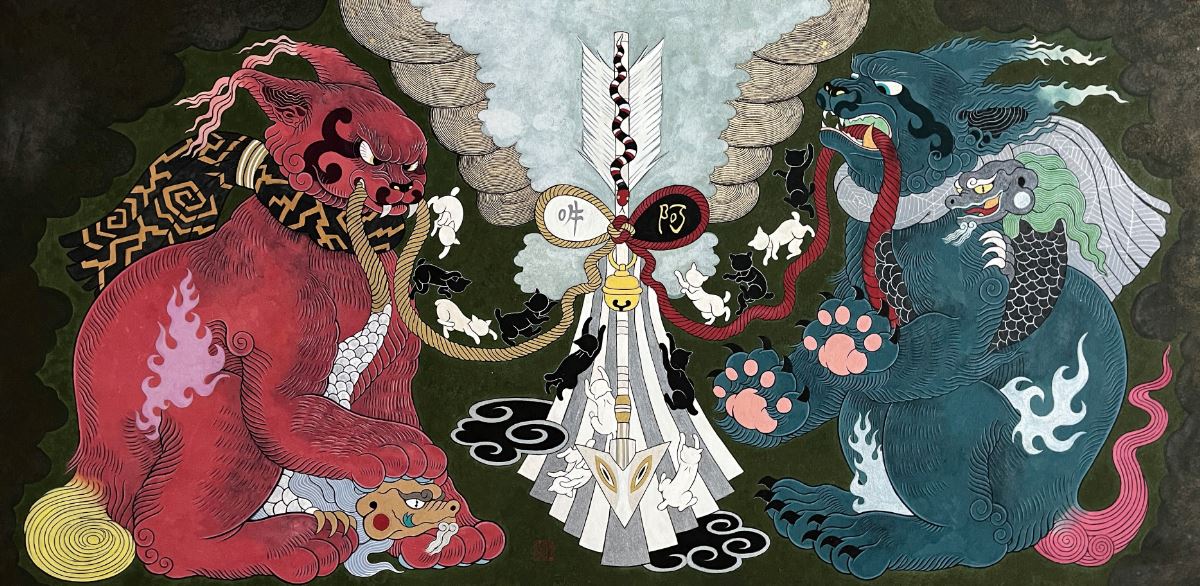 絵本作家・絵描きの石黒亜矢子の描きおろし新作約20点を含む500点