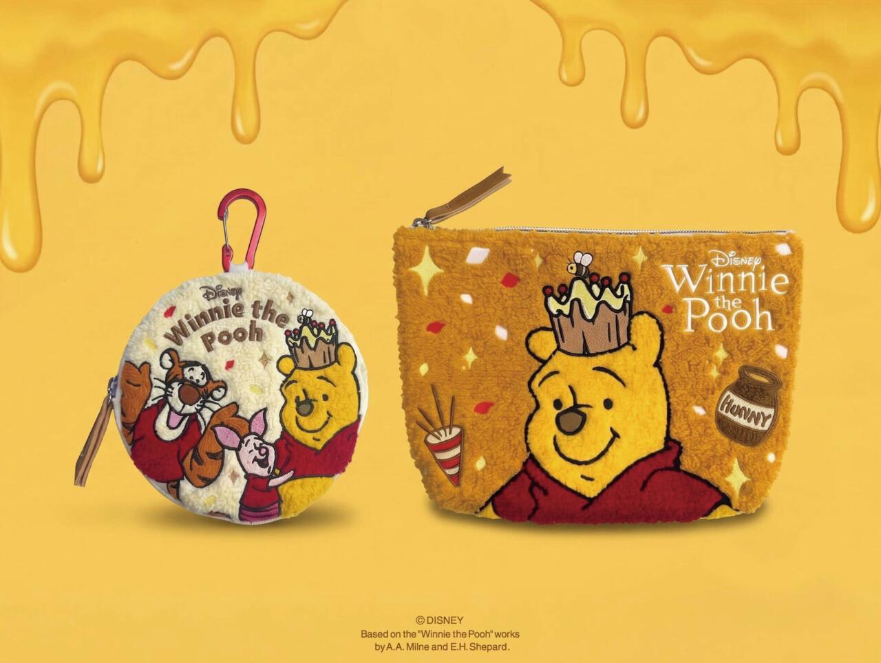 くまのプーさん】即買いデザインだよ！ 100周年新作ポーチ＆バッグが超