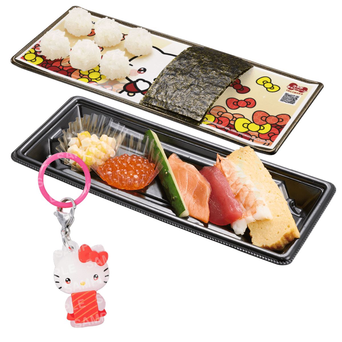 ハローキティ】スシローと初コラボ！ 激かわ限定グッズ&コラボメニュー