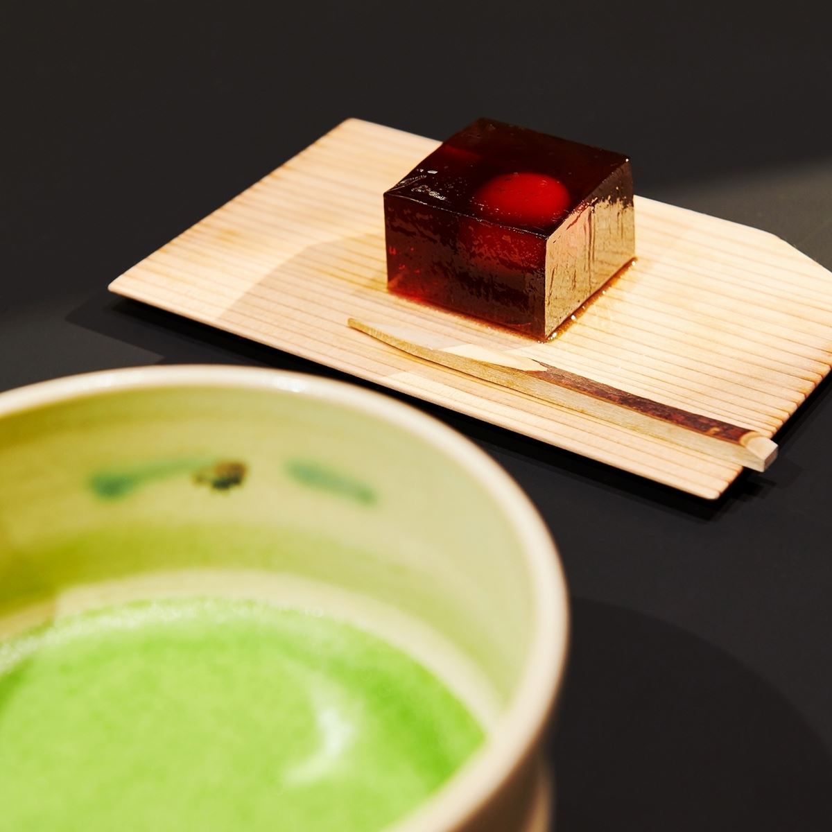 抹茶と京菓子のセット