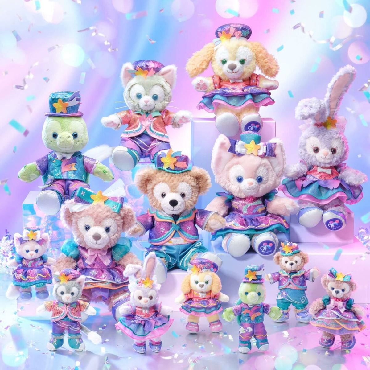 香港ディズニーランド限定 2015年記念 ダッフィー 限定 希少 新品 2015 香港 ディズニーランド ダッフィー ミッキー スノードーム