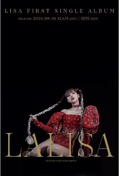 BLACKPINKのLISA、ソロデビューシングル『LALISA』9月10日リリース の