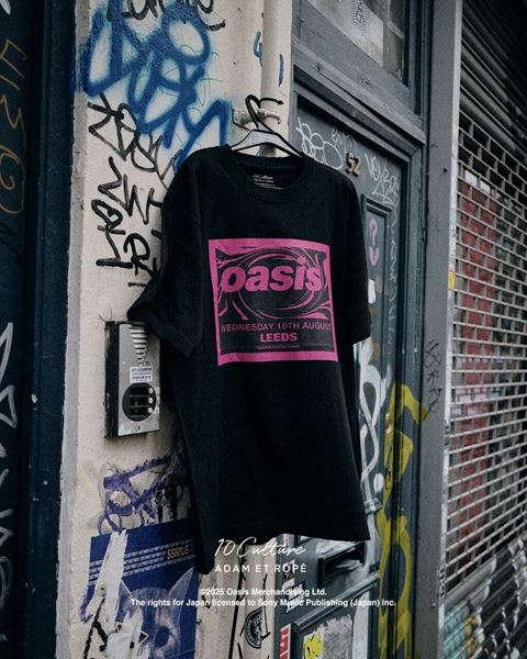 oasis×ADAM ET ROPE'コラボTシャツはプレミア化必至！ 開催中止となっ