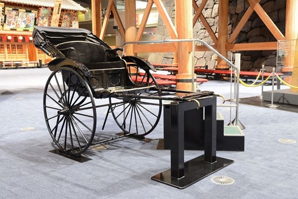 出張！江戸東京博物館』東京都美術館で 「人力車」などの体験模型ほか