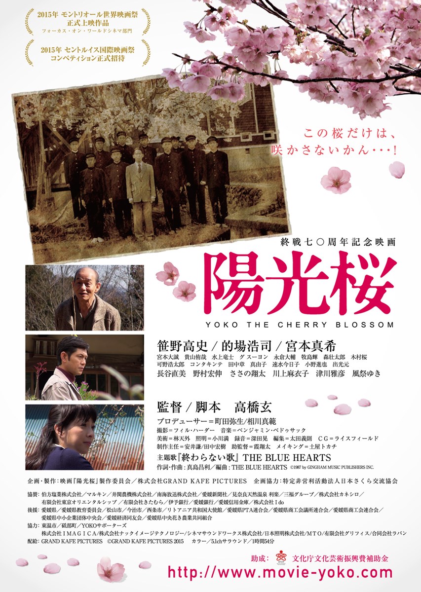 陽光桜 Yoko The Cherry Blossom の作品情報 あらすじ キャスト ぴあ映画