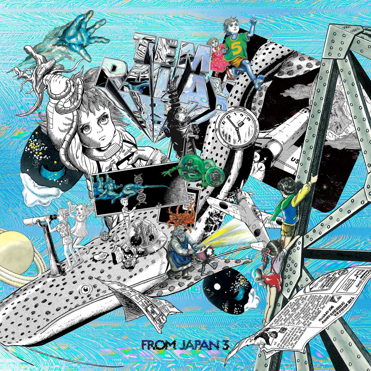 Tempalay、完全生産限定で『from JAPAN 3』LP盤リリース決定