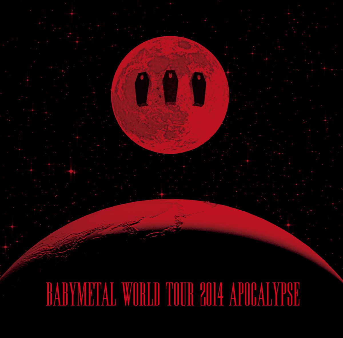BABYMETAL WORLD TOUR 2014 APOCALYPSE アナログ盤ジャケット