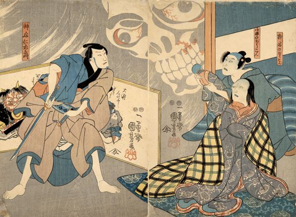 国芳、国貞、芳年など初公開38点を含む妖怪画や幽霊画170点を大