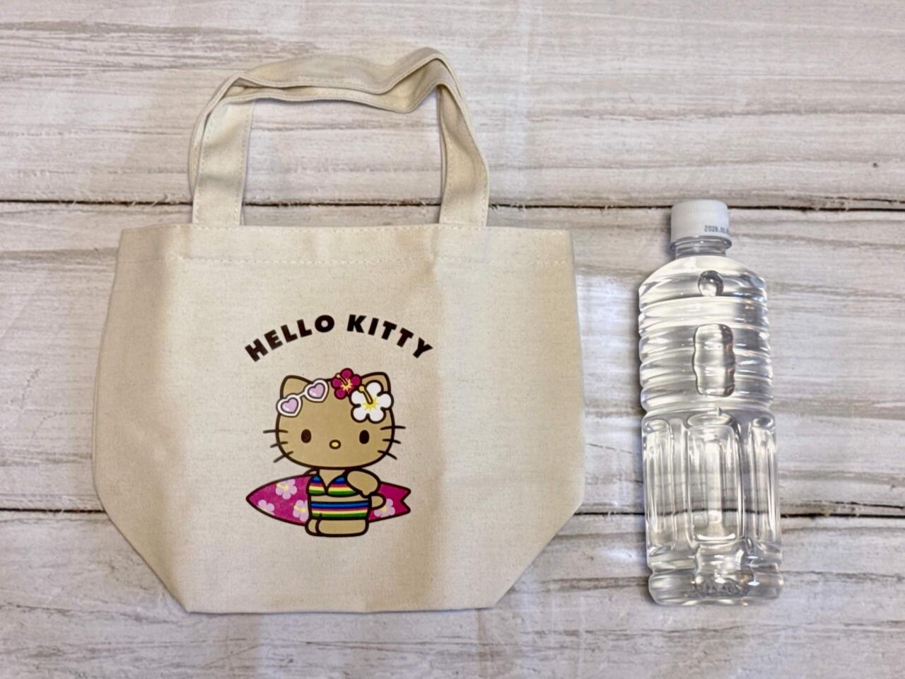 公*o様 非売品/1999年製　ハローキティ ハイビスカス ミニトートバッグ　平 公*o様 非売品/1999年製 ハローキティ ハイビスカス ミニトートバッグ