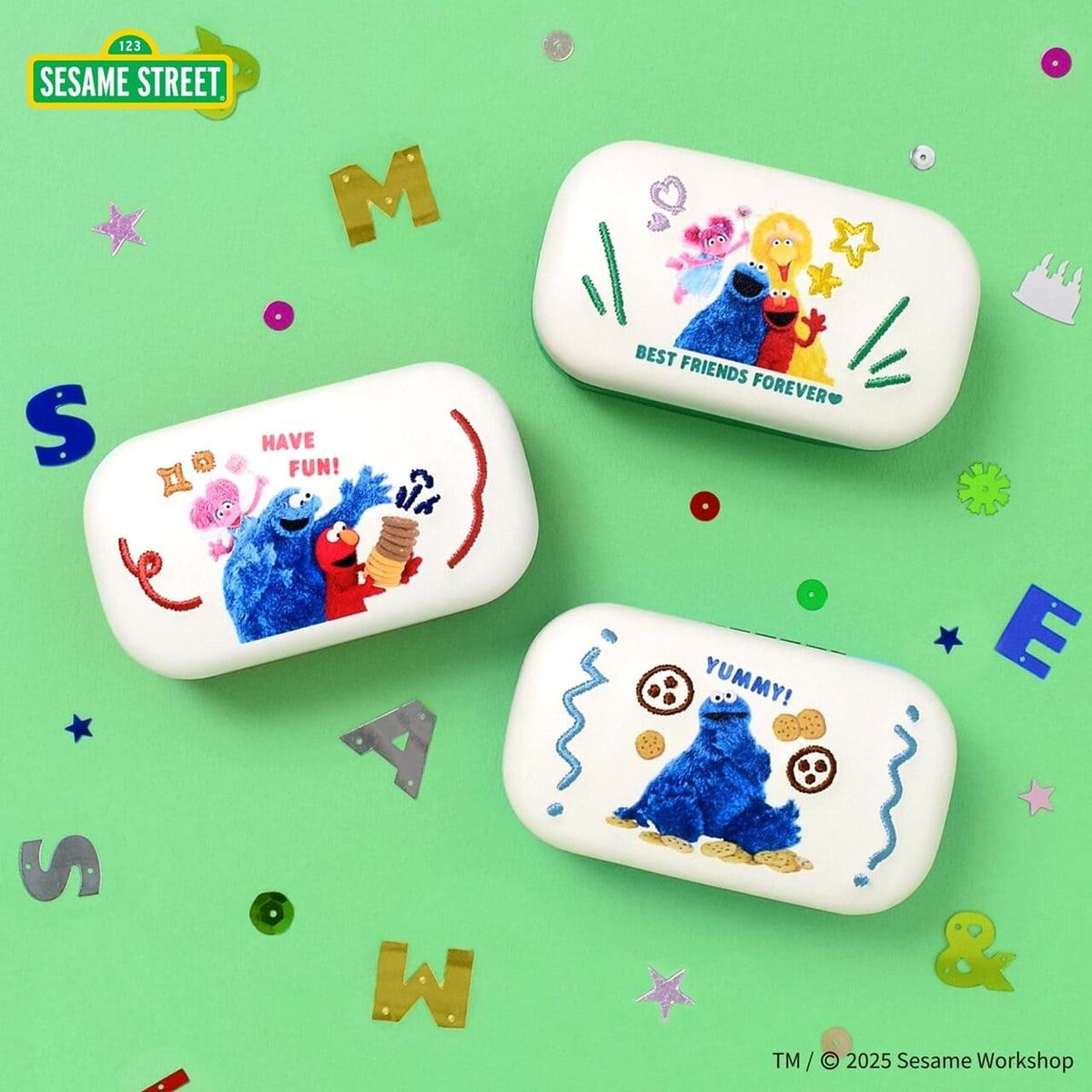 セサミストリート】新作グッズ登場！ もこもこポーチにキラキラミラー 