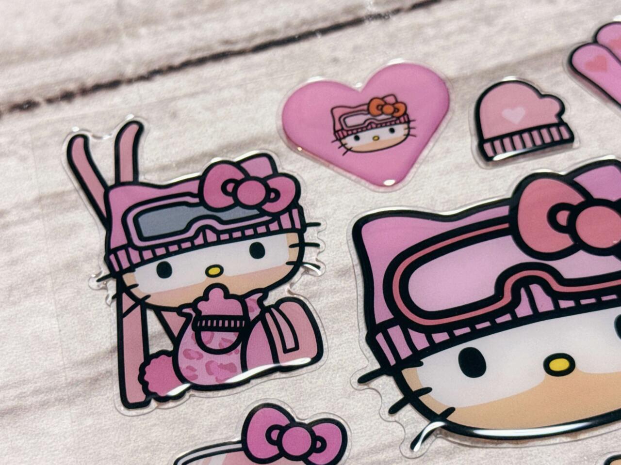 sweet3月号増刊付録】キティちゃん推し必見！描き下ろし雪焼けキティが