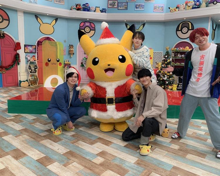 超特急カイ、INI許豊凡＆池崎理人がピカチュウサンタのプレゼント