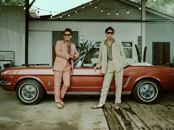 Skoop On SomebodyのTAKE&ゴスペラーズの村上てつやによるデュオ・武田と哲也、ミニ・アルバムの発売決定