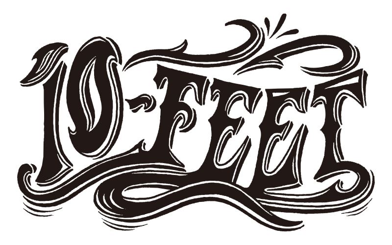 10-FEET ロゴ