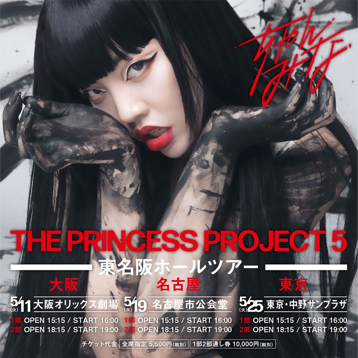 SALE2023】 ちゃんみな THE PRINCESS PROJECT 初回盤 Blu-ray