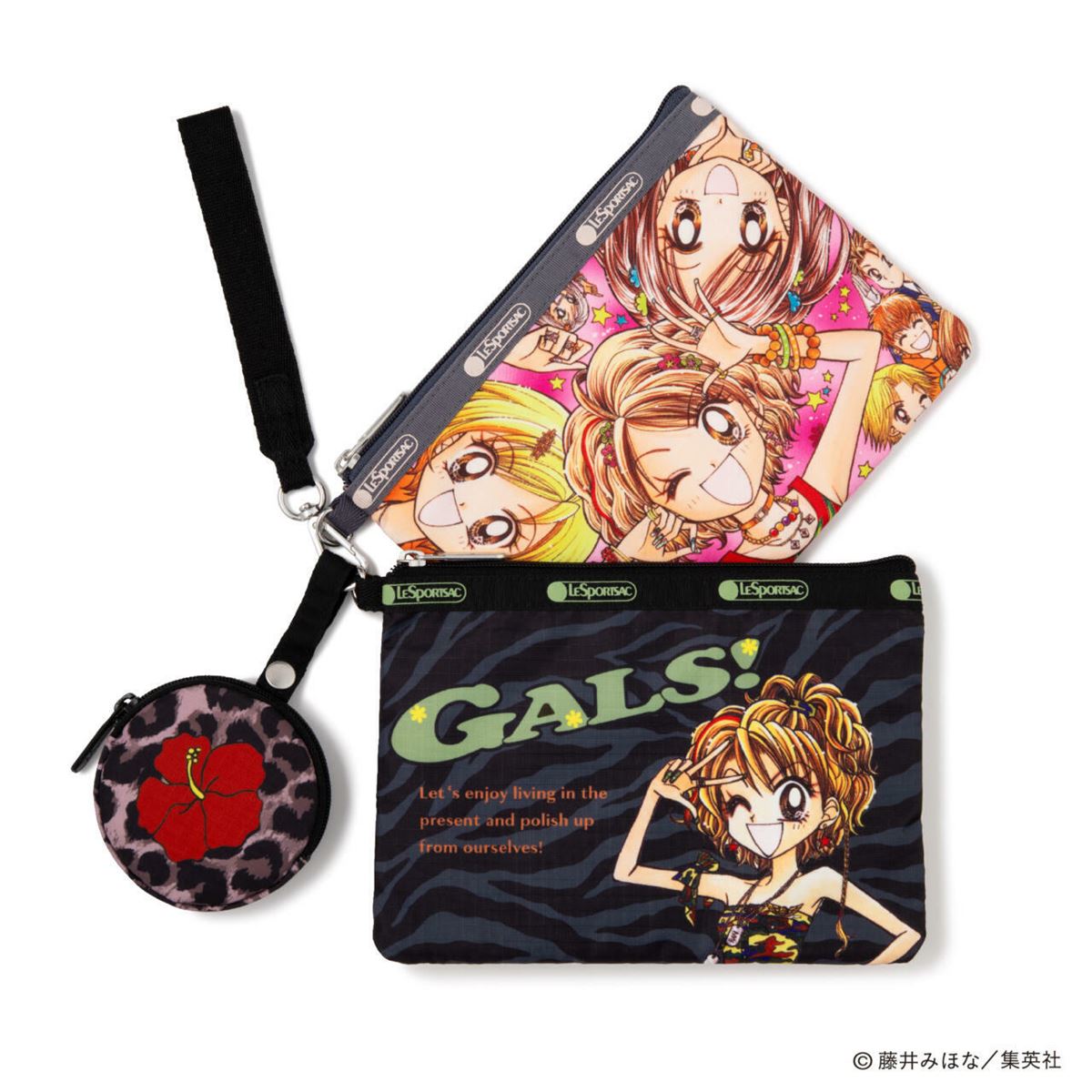 レスポートサック×りぼん70周年 GALS！ 限定ノベルティ ピンズ レスポートサックが、創刊70周年を迎えた『りぼん』とのコラボ