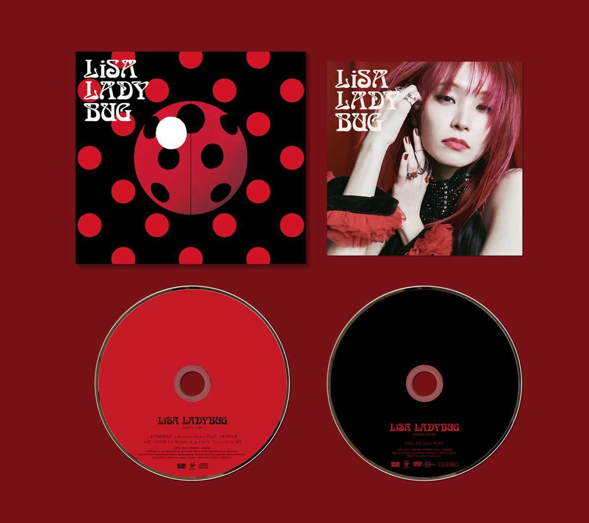 『LADYBUG』初回生産限定盤B（CD+DVD）商品見本画像