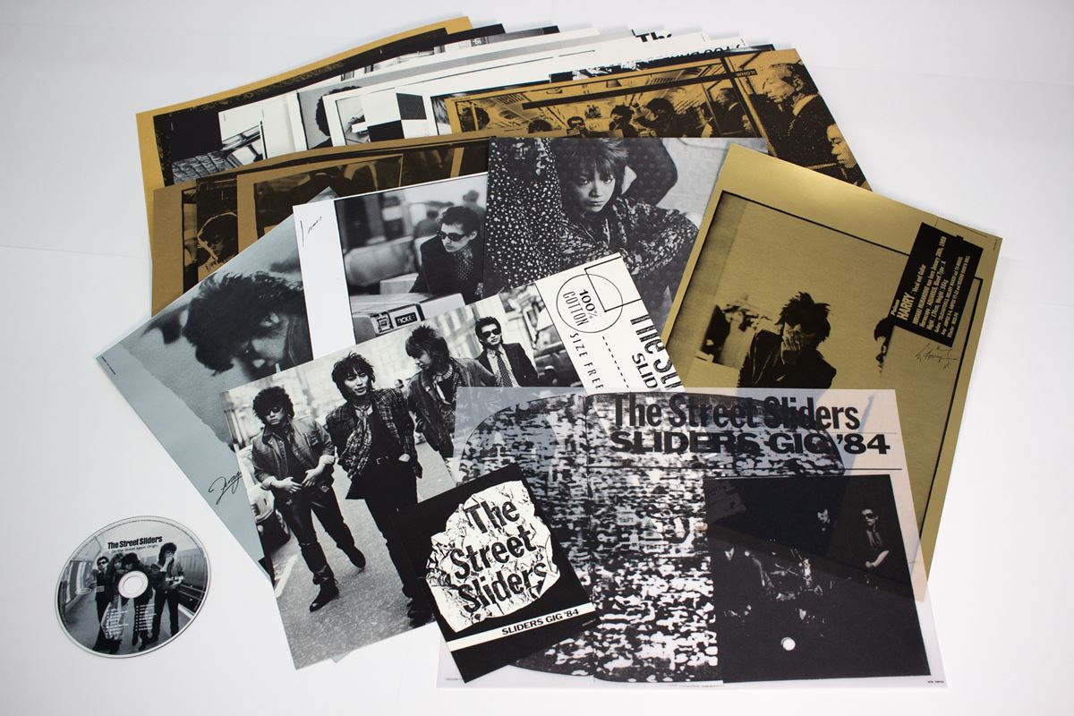 The Street Sliders、デビュー40周年記念盤のオリジナル音源収録曲