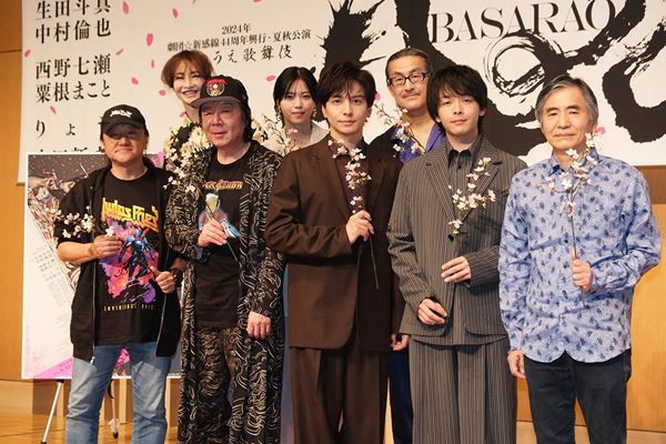 生田斗真「美しさを武器に世界征服を狙うとんでもない役」 中村倫也、古田新太らと劇団☆新感線新作『バサラオ』上演へ意気込み - ぴあエンタメ情報