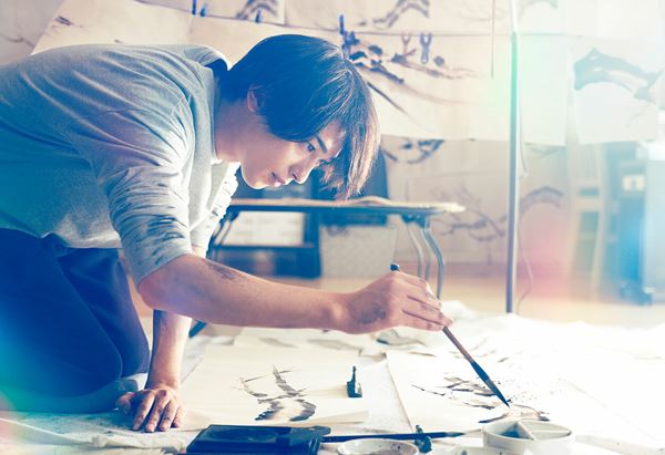 (C)砥上裕將/講談社 (C)2022 映画「線は、僕を描く」製作委員会