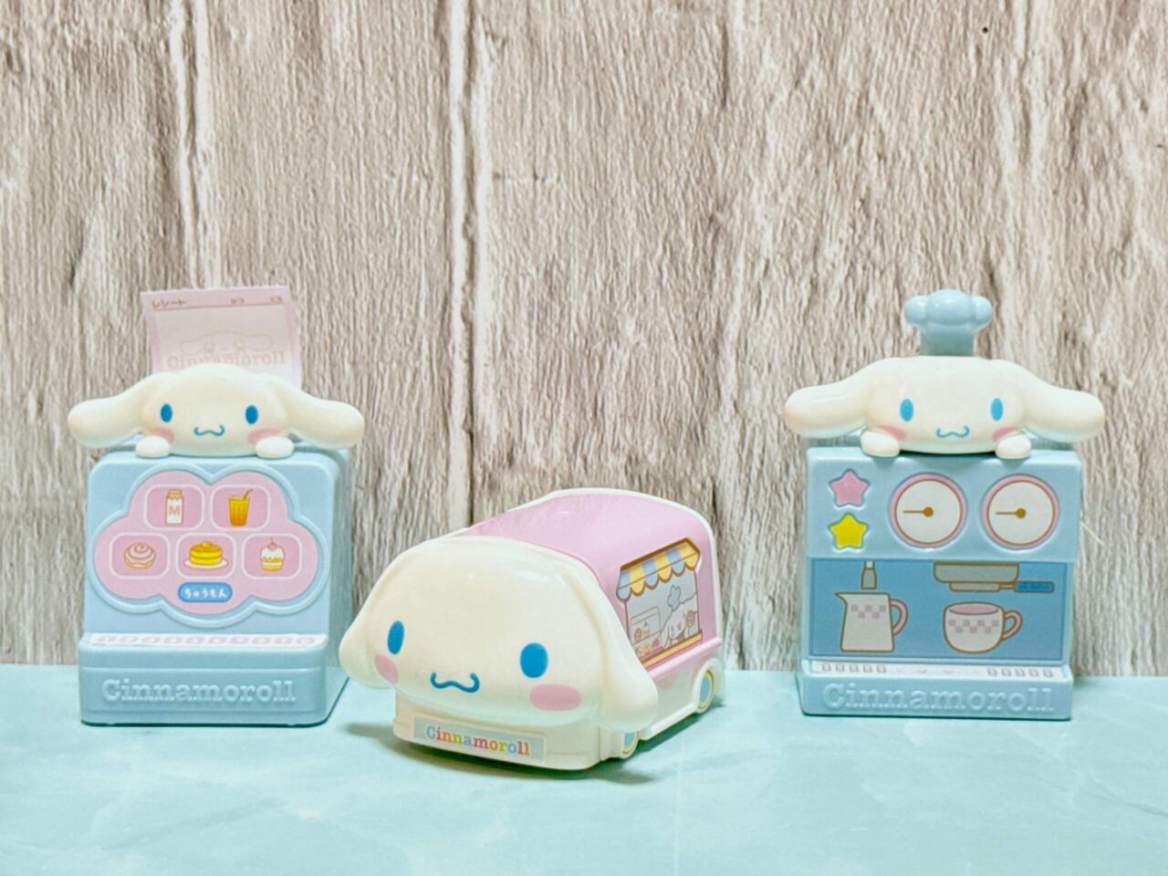 ハッピーセット実物レビュー】「シナモロール第2弾グッズ」開けてみた