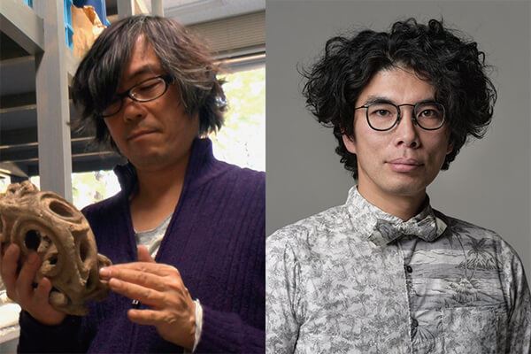 左：山岡信貴(映画監督)、右：片桐仁(芸人・俳優・彫刻家)