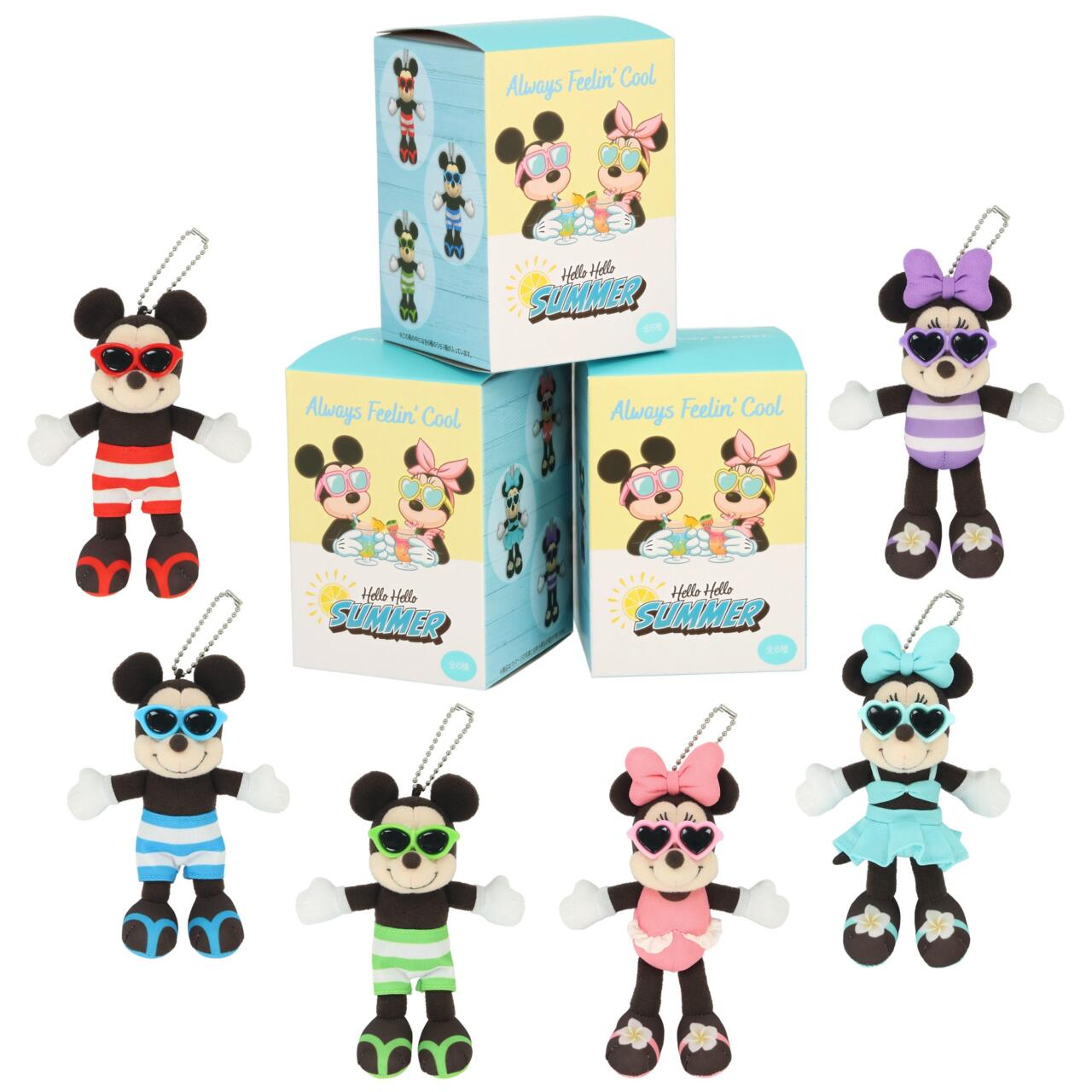 ディズニー　グッズ　ぬいぐるみ　フィギュア　アクキー　缶バッジ　文具　タオル ディズニー】夏限定「ミッキーの最強冷感タオル」発売！タオルホルダー