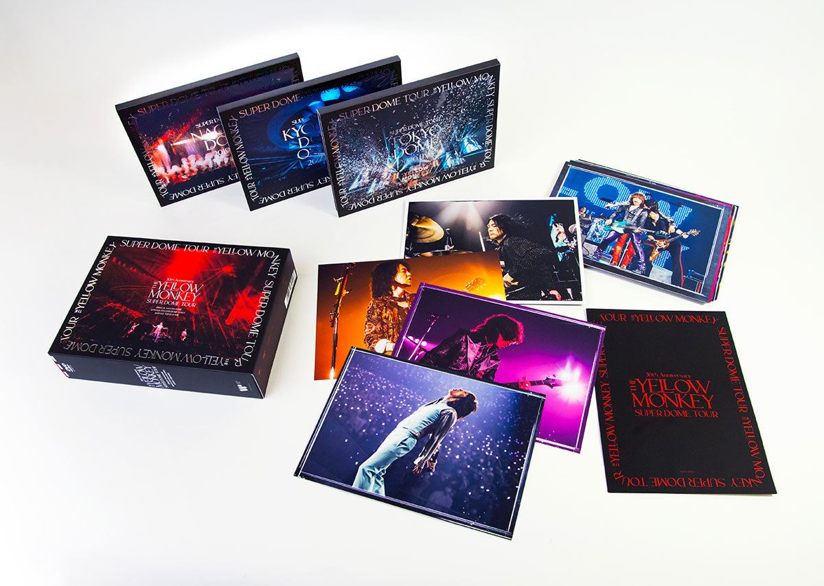 『30th Anniversary THE YELLOW MONKEY SUPER DOME TOUR BOX』DVD BOX
