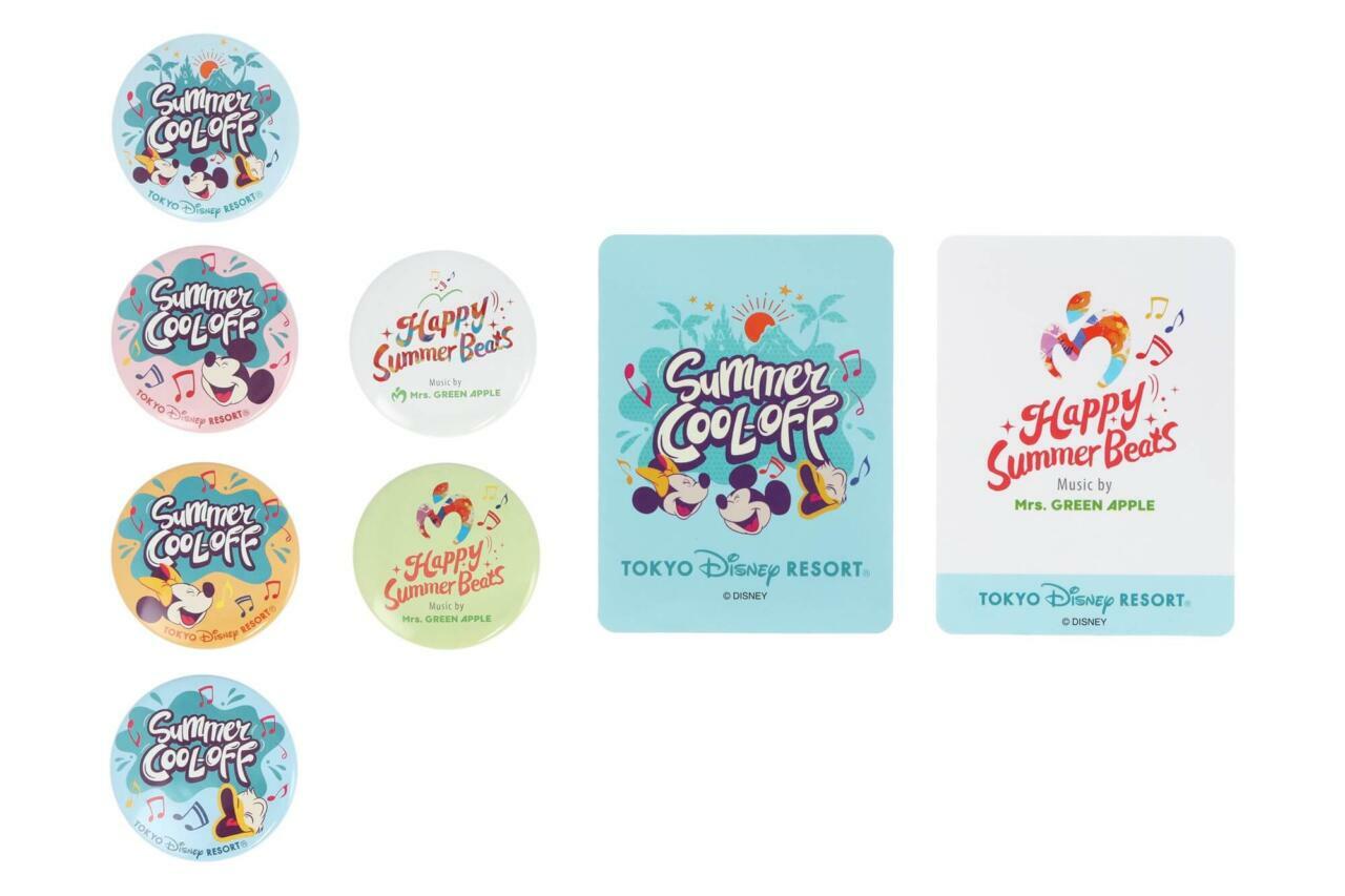 Mrs. GREEN APPLEとコラボ！ ミッキー＆ミセスの缶バッジにステッカー