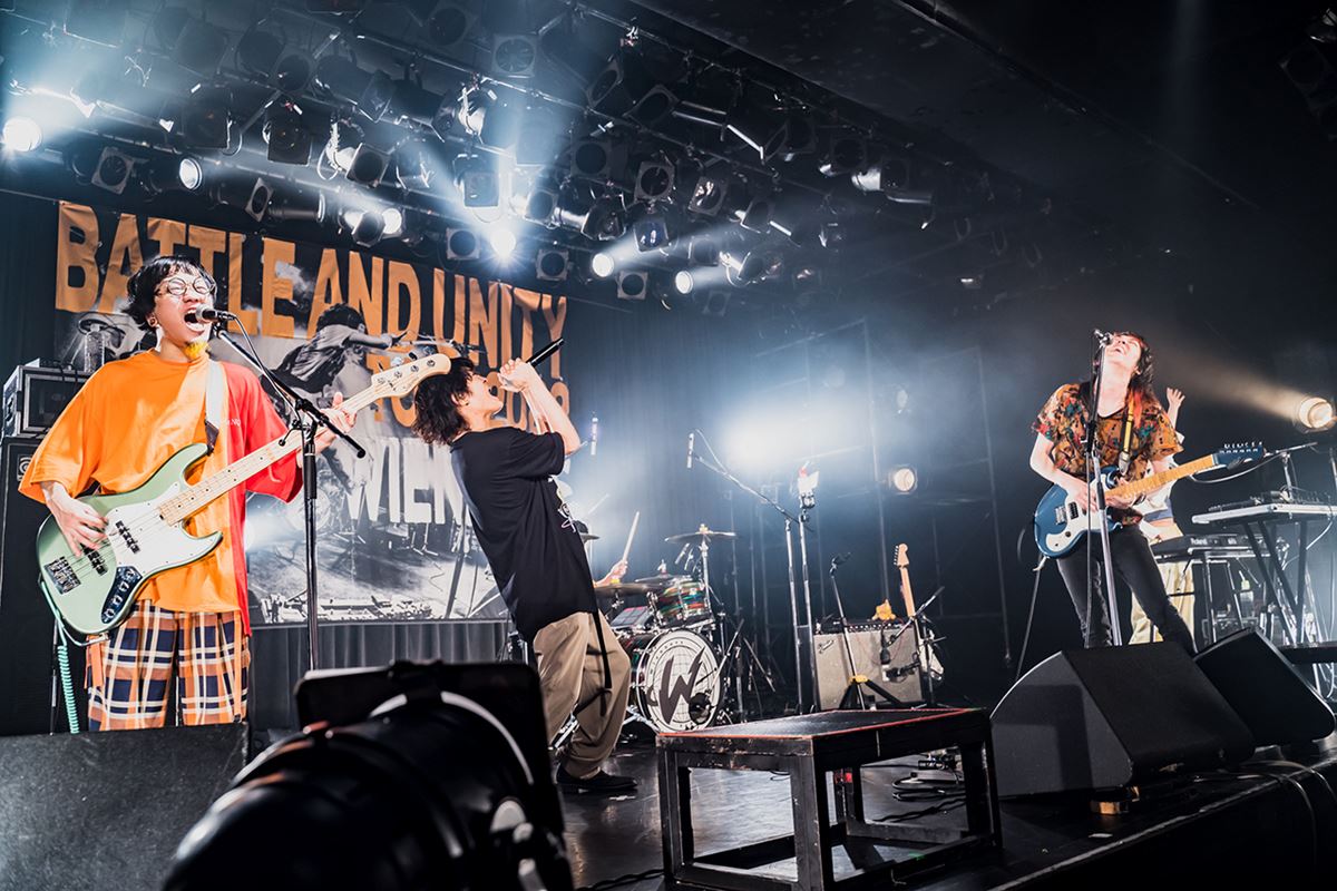 Wienners『BATTLE AND UNITY TOUR 2022』3月17日(木) 恵比寿LIQUIDROOM （Photo：かい）