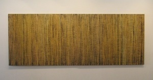 依田寿久 Untitled 80-W2 1980年 油彩・キャンバス 137.3×365.4cm
