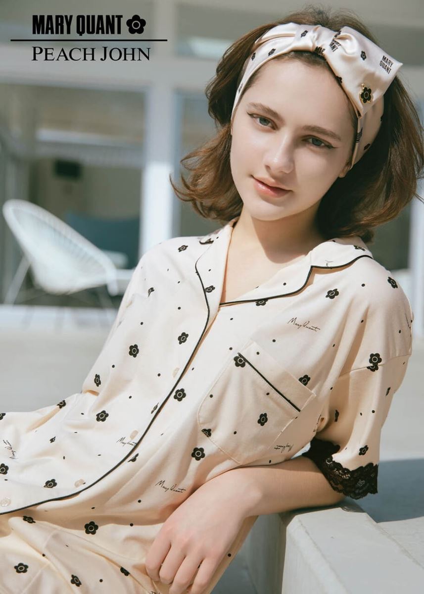 PEACH JOHN MARY QUANT コラボ ルームウェア マリクワ×PEACH JOHN」新作コラボ、全7型が登場！ 夏にぴったり